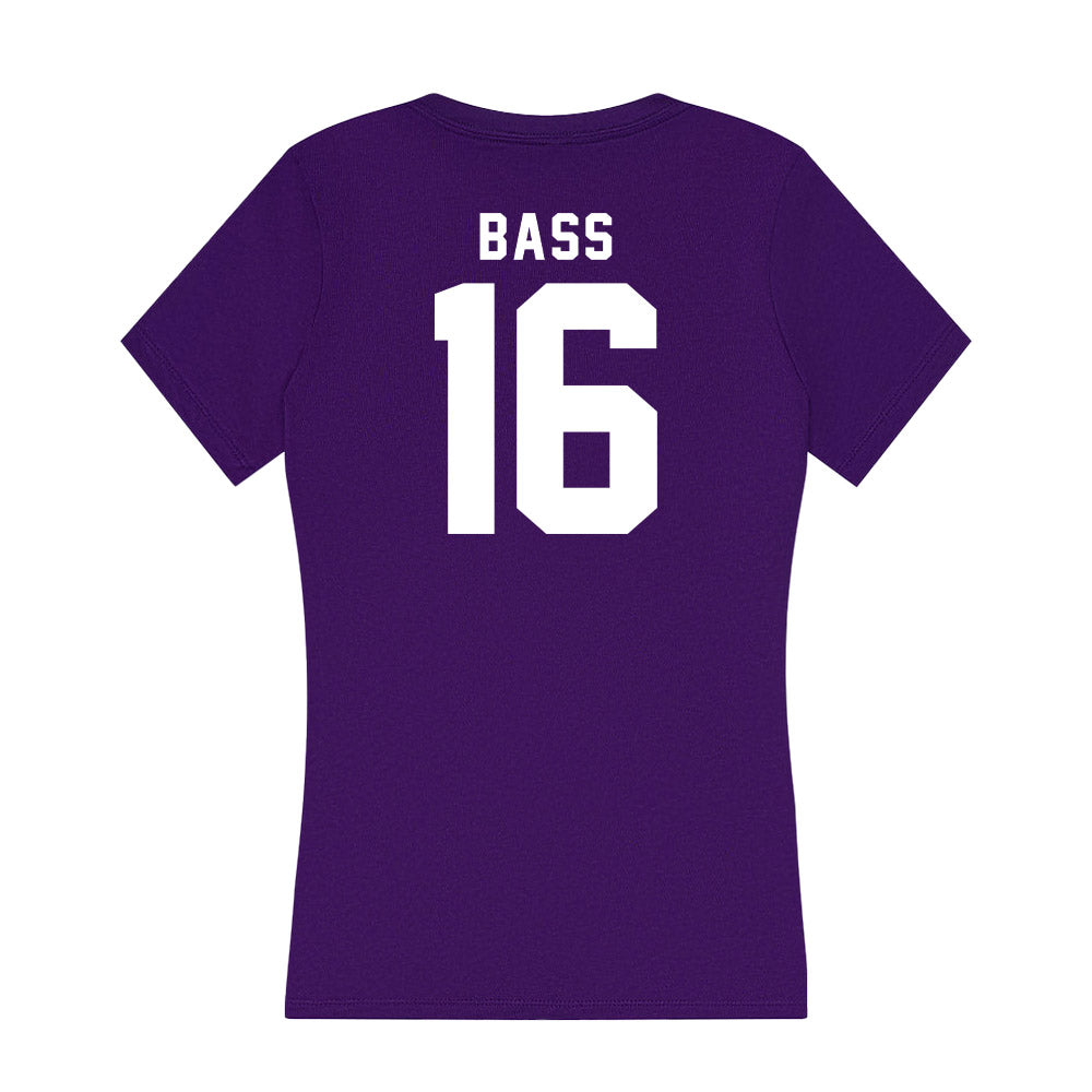 Tarleton State - NCAA Women's Soccer : Jaycie Bass - Women's V-Neck T-Shirt-1