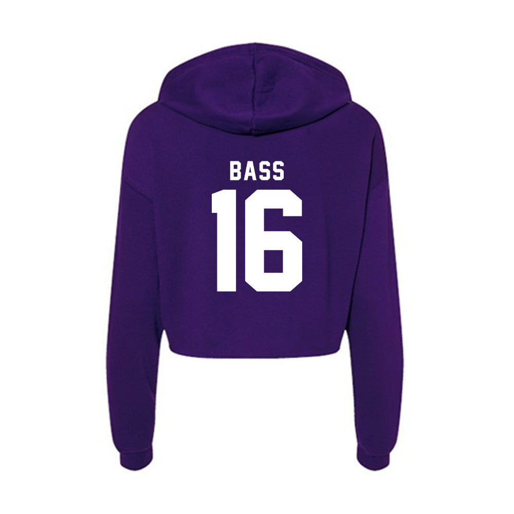 Tarleton State - NCAA Women's Soccer : Jaycie Bass - Women's Crop Fleece Hoodie-1