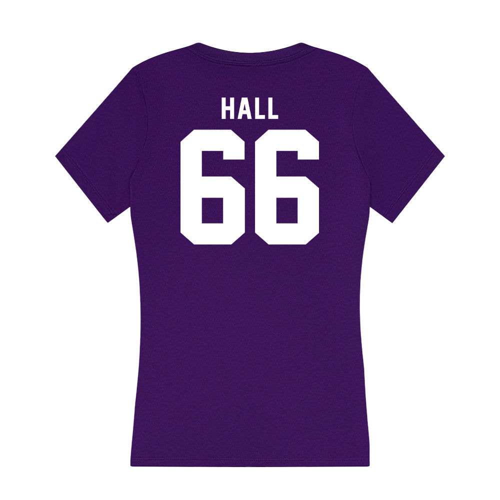 Tarleton State - NCAA Football : Jake Hall - Women's V-Neck T-Shirt-1