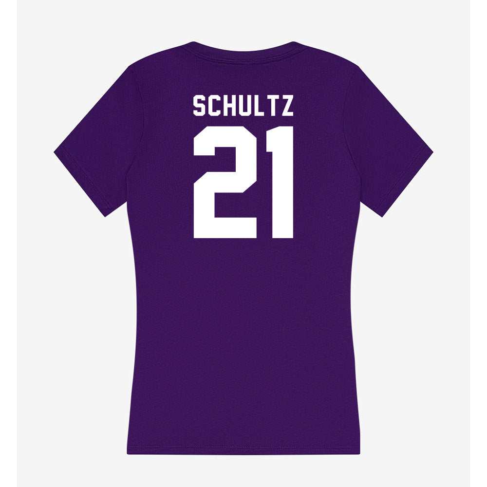 Tarleton State - NCAA Softball : Casey Schultz - Women's V-Neck T-Shirt-1