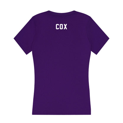 Tarleton State - NCAA Men's Track & Field : Ca'Terrin Cox - Women's V-Neck T-Shirt-1