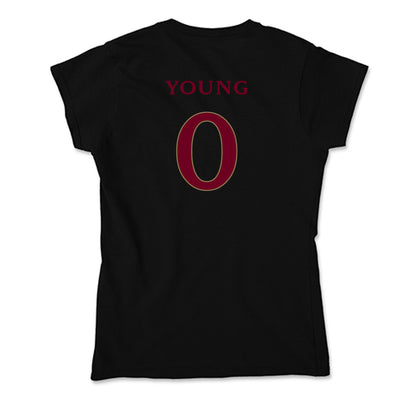 Elon - NCAA Football : Tj Young - Soft Style Women’s T-Shirt-1