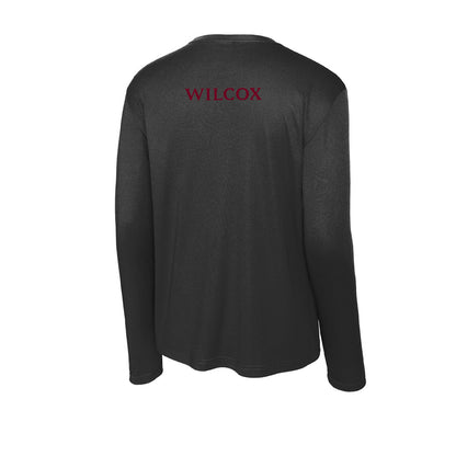 Elon - NCAA Women's Track & Field : Meghan Wilcox - Activewear Long Sleeve T-Shirt-1