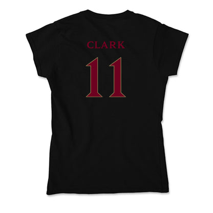 Elon - NCAA Football : Landen Clark - Soft Style Women’s T-Shirt-1