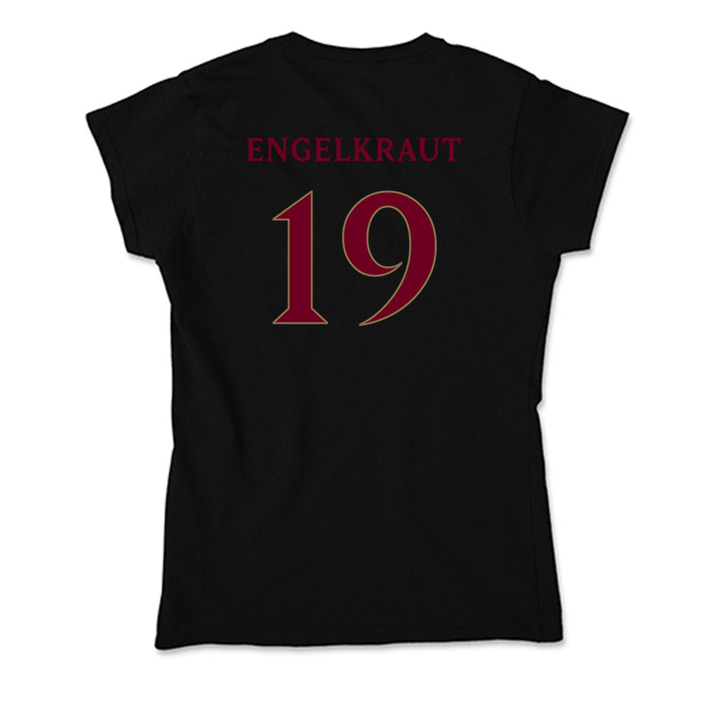Elon - NCAA Women's Lacrosse : Maddie Engelkraut - Soft Style Women’s T-Shirt-1