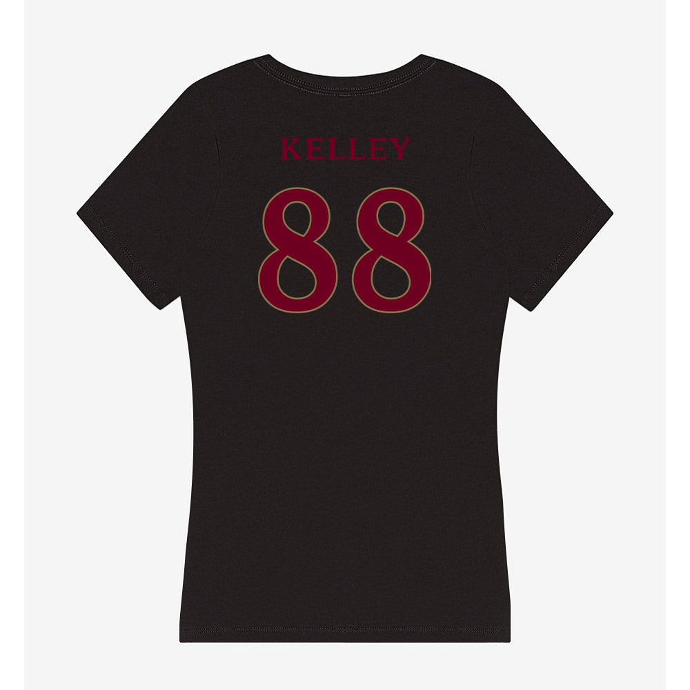 Elon - NCAA Football : Owen Kelley - Women's V-Neck T-Shirt-1