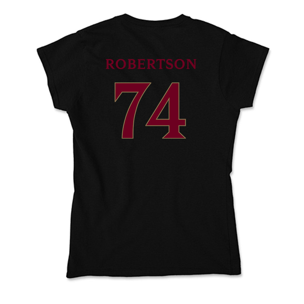 Elon - NCAA Football : Webb Robertson - Soft Style Women’s T-Shirt-1
