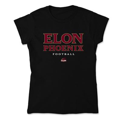 Elon - NCAA Football : Jalen Hampton - Soft Style Women’s T-Shirt-0