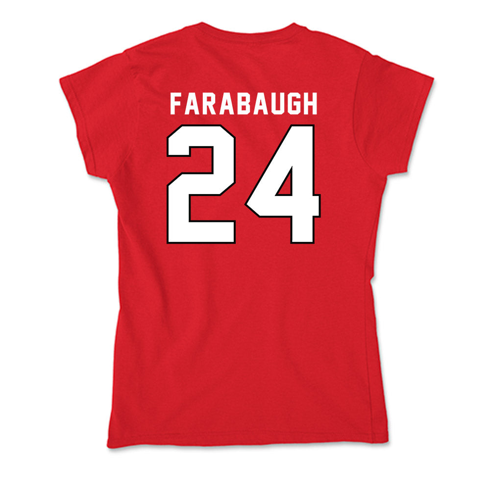 St. Francis - NCAA Men's Volleyball : Avery Farabaugh - Soft Style Women’s T-Shirt-1
