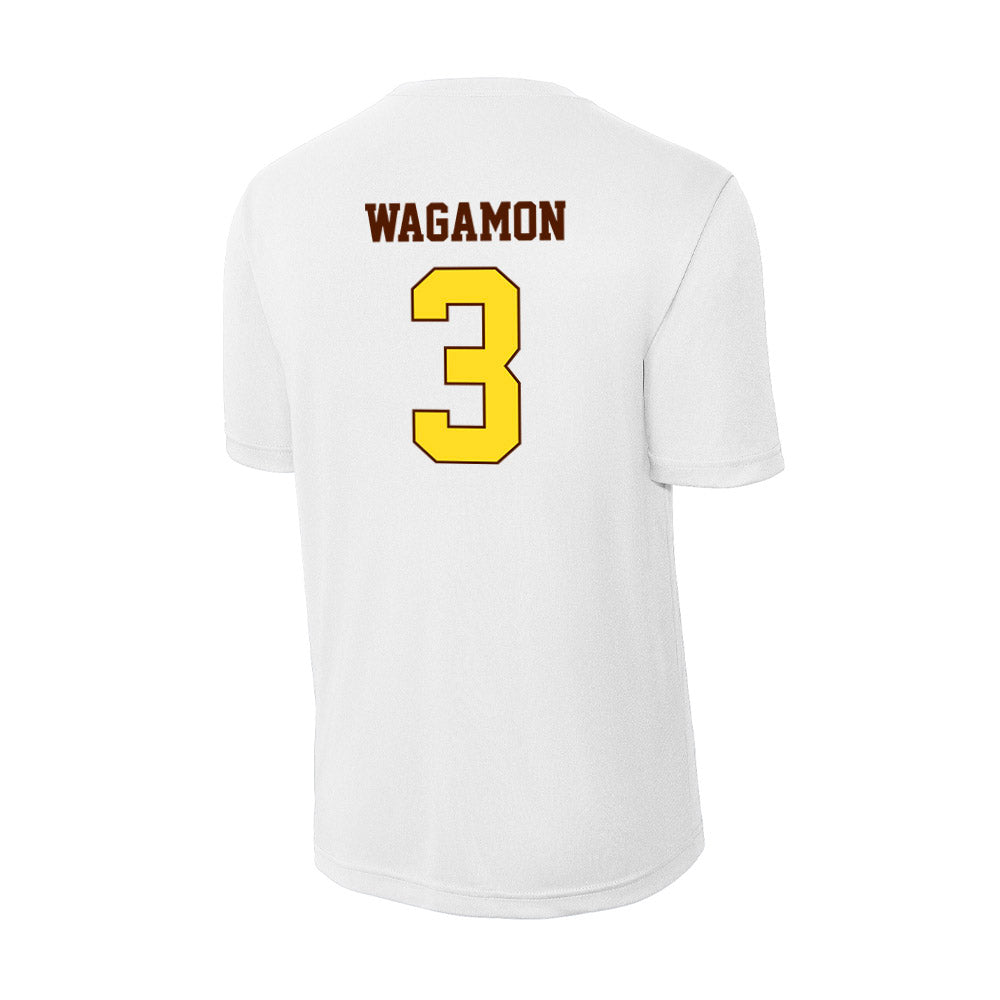 Western Michigan - NCAA Women's Soccer : RJ Wagamon - Activewear T-Shirt-1