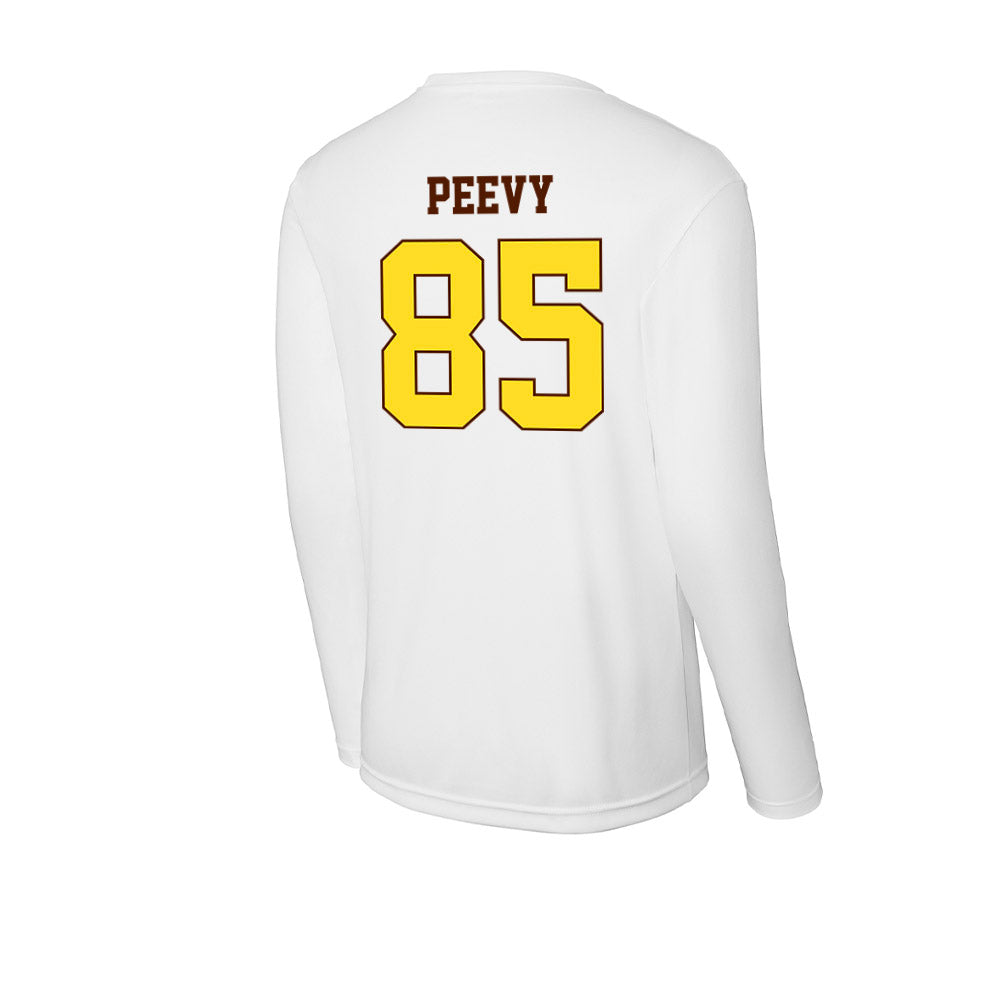 Western Michigan - NCAA Football : Braden Peevy - Activewear Long Sleeve T-Shirt-1