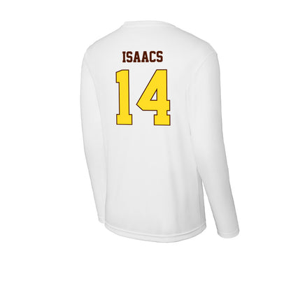 Western Michigan - NCAA Baseball : Jackson Isaacs - Activewear Long Sleeve T-Shirt-1