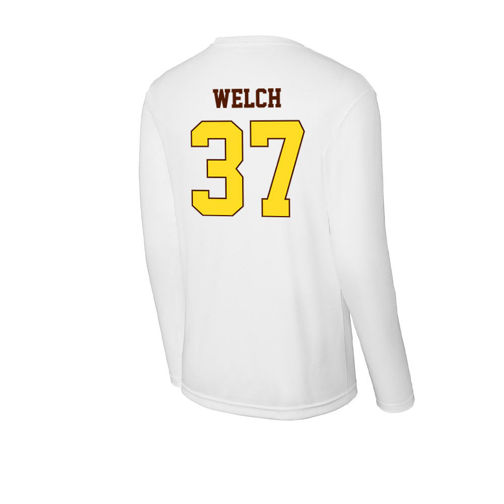 Western Michigan - NCAA Football : Gabe Welch - Activewear Long Sleeve T-Shirt-1