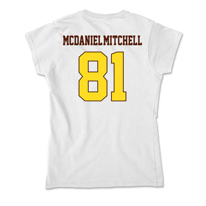 Western Michigan - NCAA Football : Earnest McDaniel-Mitchell - Soft Style Women’s T-Shirt-1
