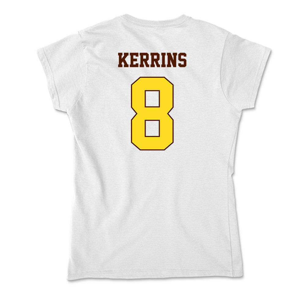 Western Michigan - NCAA Baseball : Luke Kerrins - Soft Style Women’s T-Shirt-1