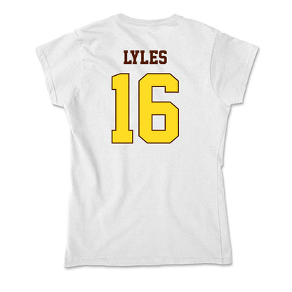 Western Michigan - NCAA Football : Jaden Lyles - Soft Style Women’s T-Shirt-1
