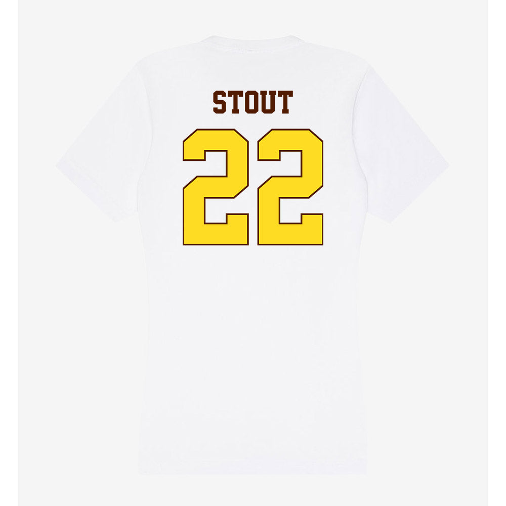 Western Michigan - NCAA Men's Soccer : Jonathan Stout - Women's V-Neck T-Shirt-1