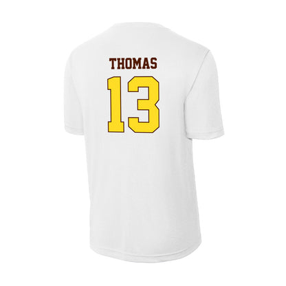 Western Michigan - NCAA Football : Jordon Thomas - Activewear T-Shirt-1