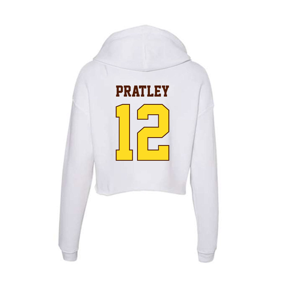 Western Michigan - NCAA Women's Volleyball : Cassidy Pratley - Women's Crop Fleece Hoodie-1