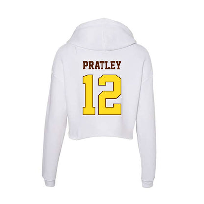 Western Michigan - NCAA Women's Volleyball : Cassidy Pratley - Women's Crop Fleece Hoodie-1