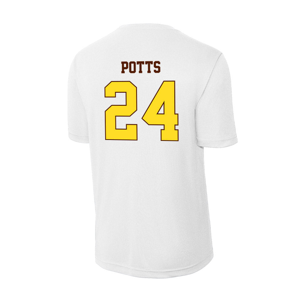 Western Michigan - NCAA Softball : Hannah Potts - Activewear T-Shirt-1