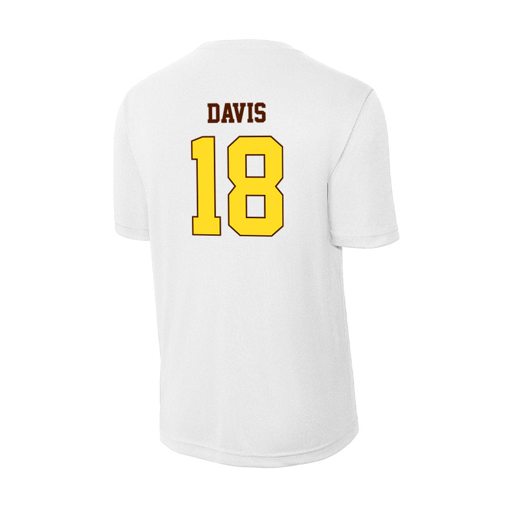 Western Michigan - NCAA Football : Micah Davis - Activewear T-Shirt-1