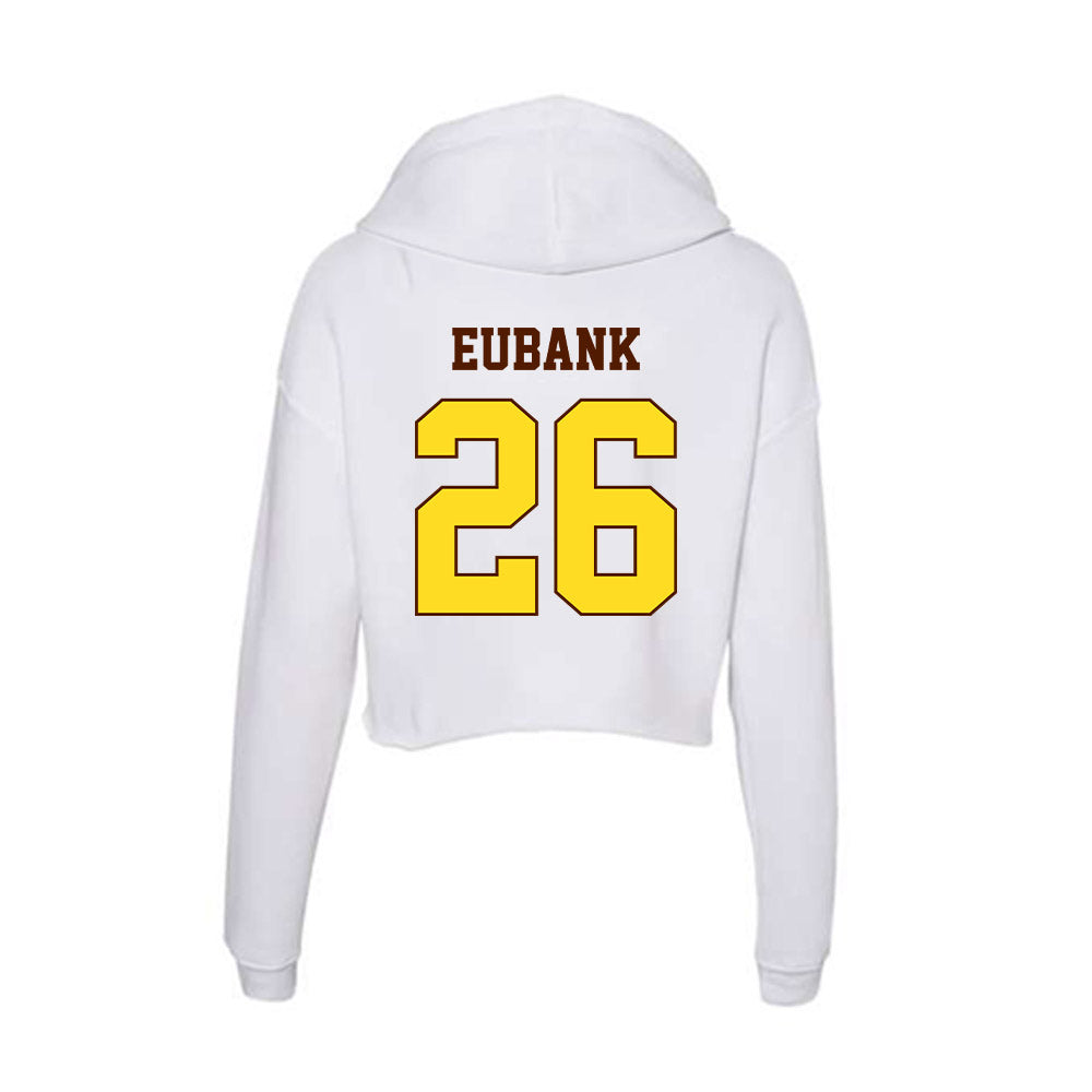 Western Michigan - NCAA Football : Huston Eubank - Women's Crop Fleece Hoodie-1