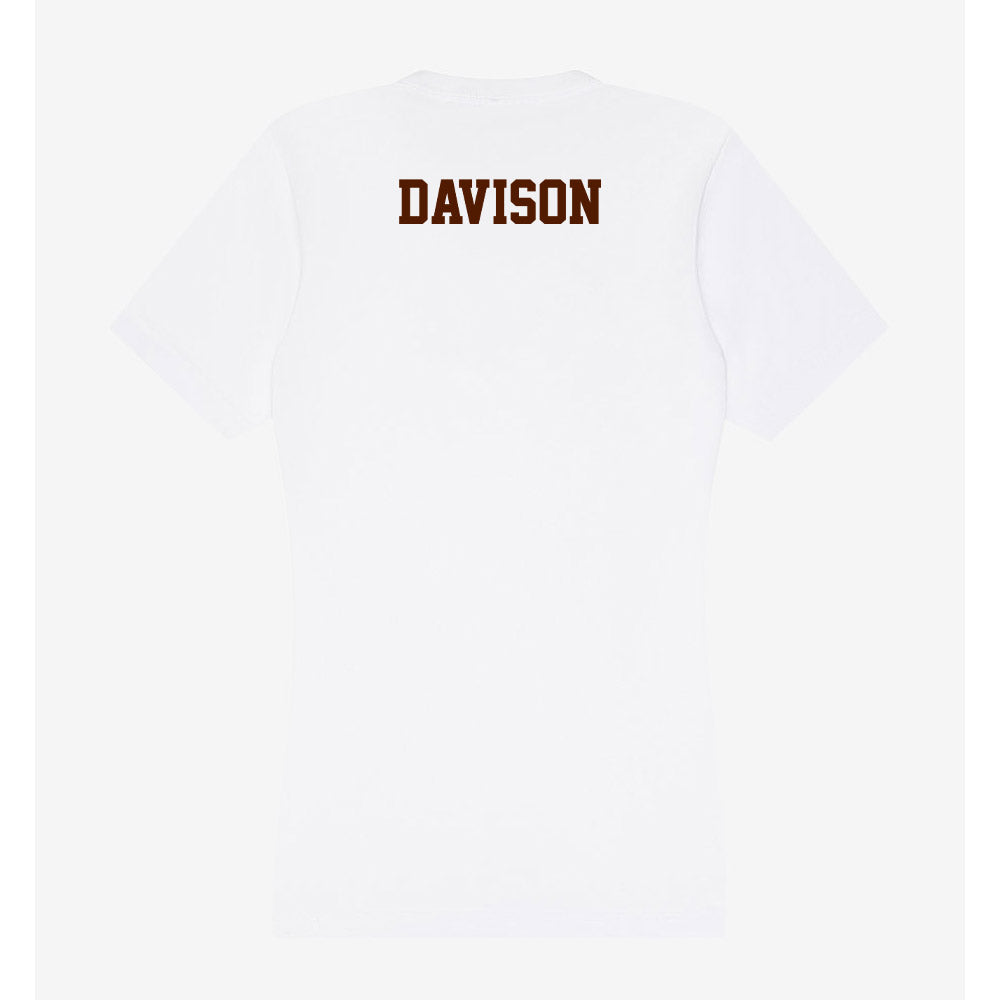 Western Michigan - NCAA Men's Tennis : Jack Davison - Women's V-Neck T-Shirt-1