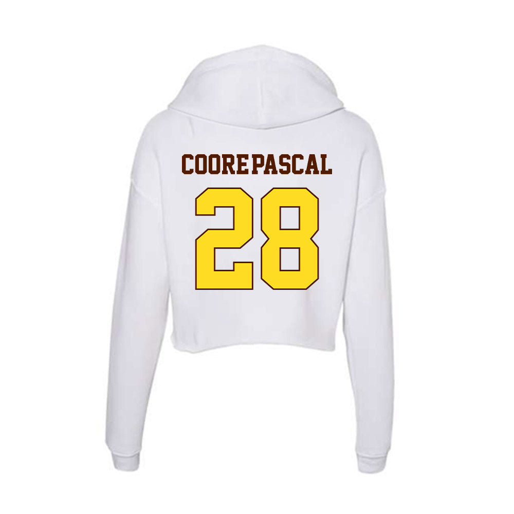 Western Michigan - NCAA Women's Soccer : Mikayla Coore-Pascal - Women's Crop Fleece Hoodie-1