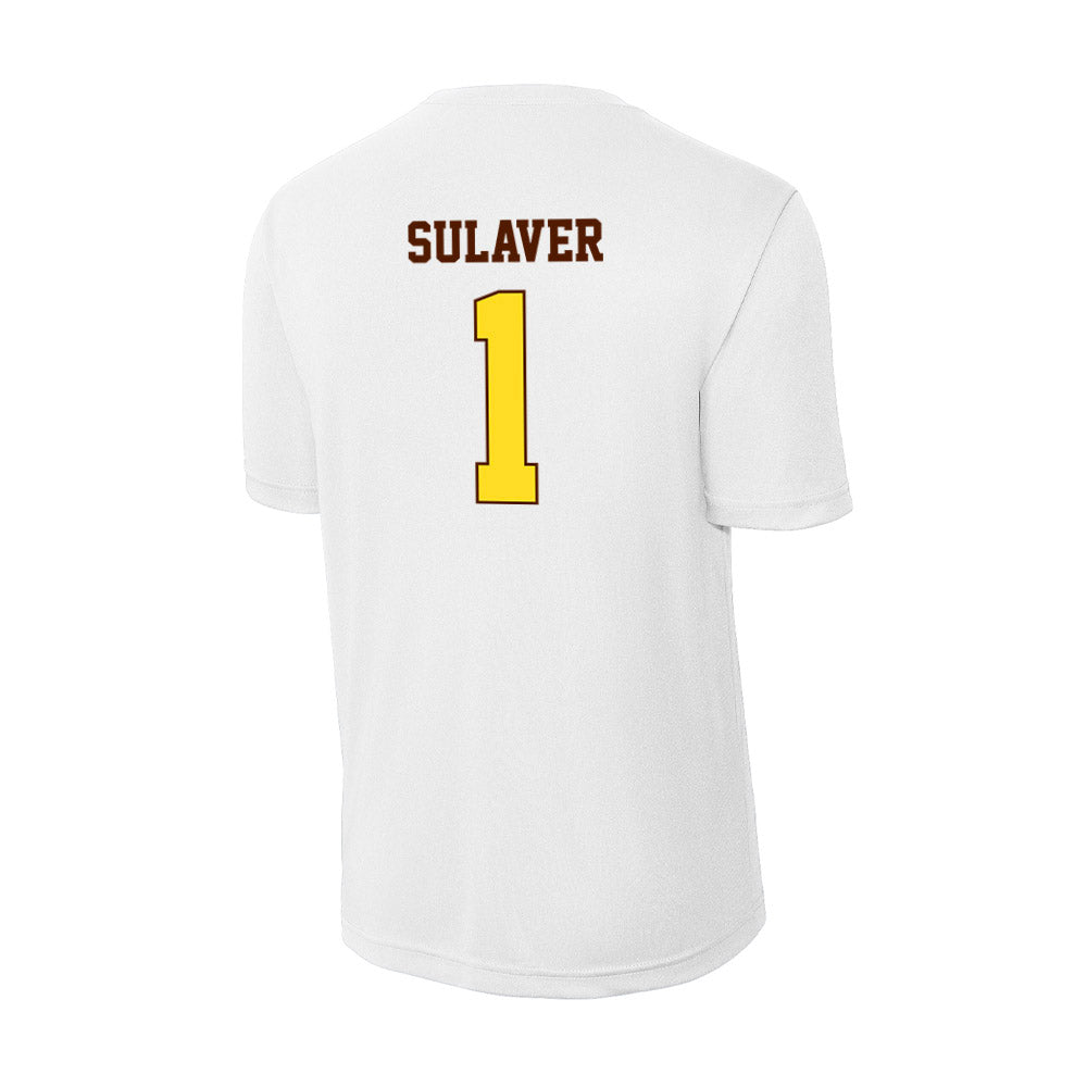 Western Michigan - NCAA Women's Soccer : Reagan Sulaver - Activewear T-Shirt-1