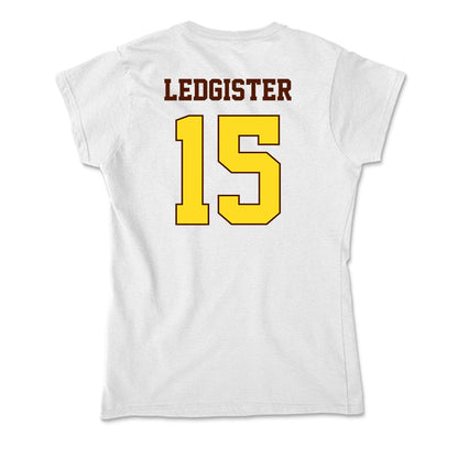Western Michigan - NCAA Football : Fitzroy Ledgister - Soft Style Women’s T-Shirt-1