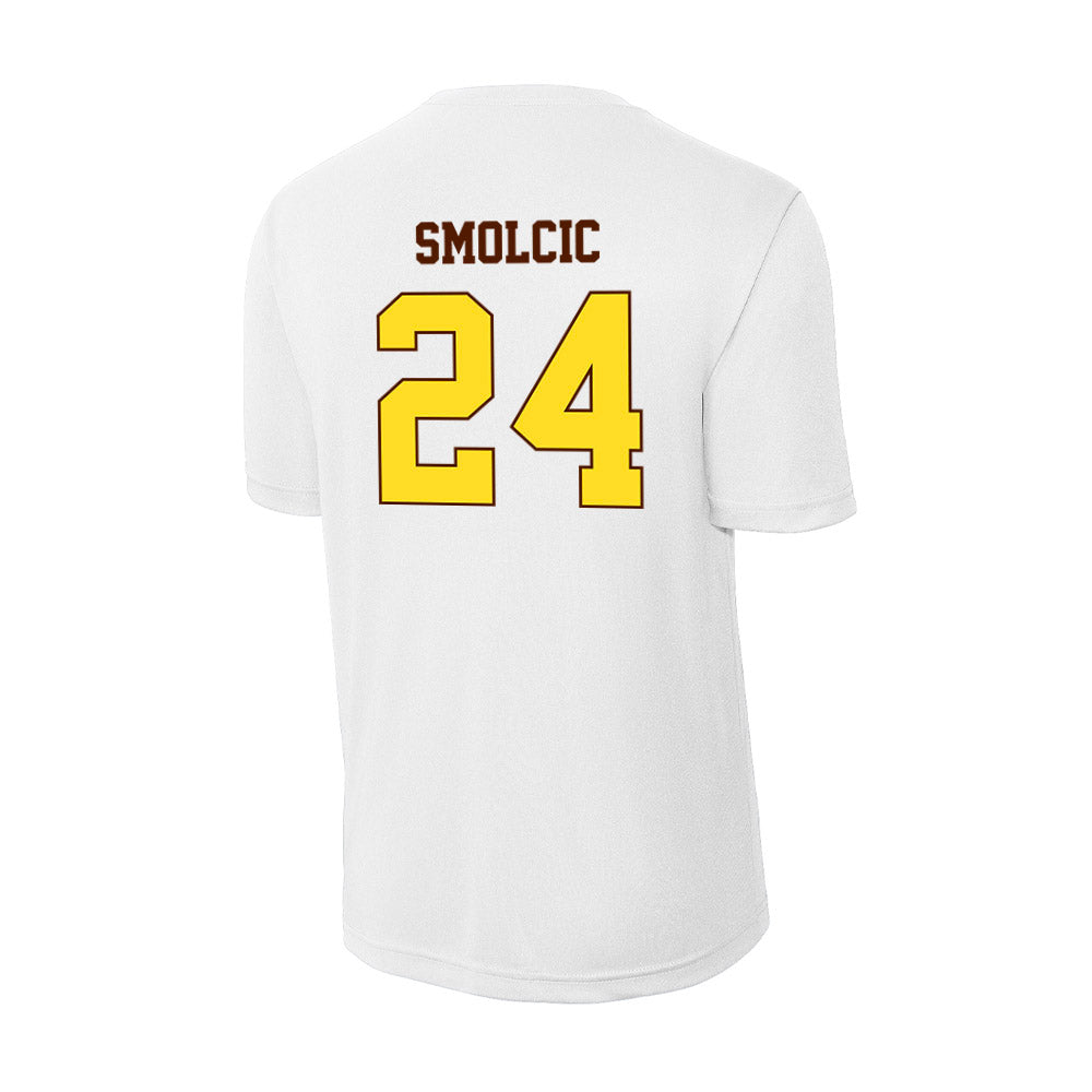 Western Michigan - NCAA Men's Soccer : Adam Smolcic - Activewear T-Shirt-1