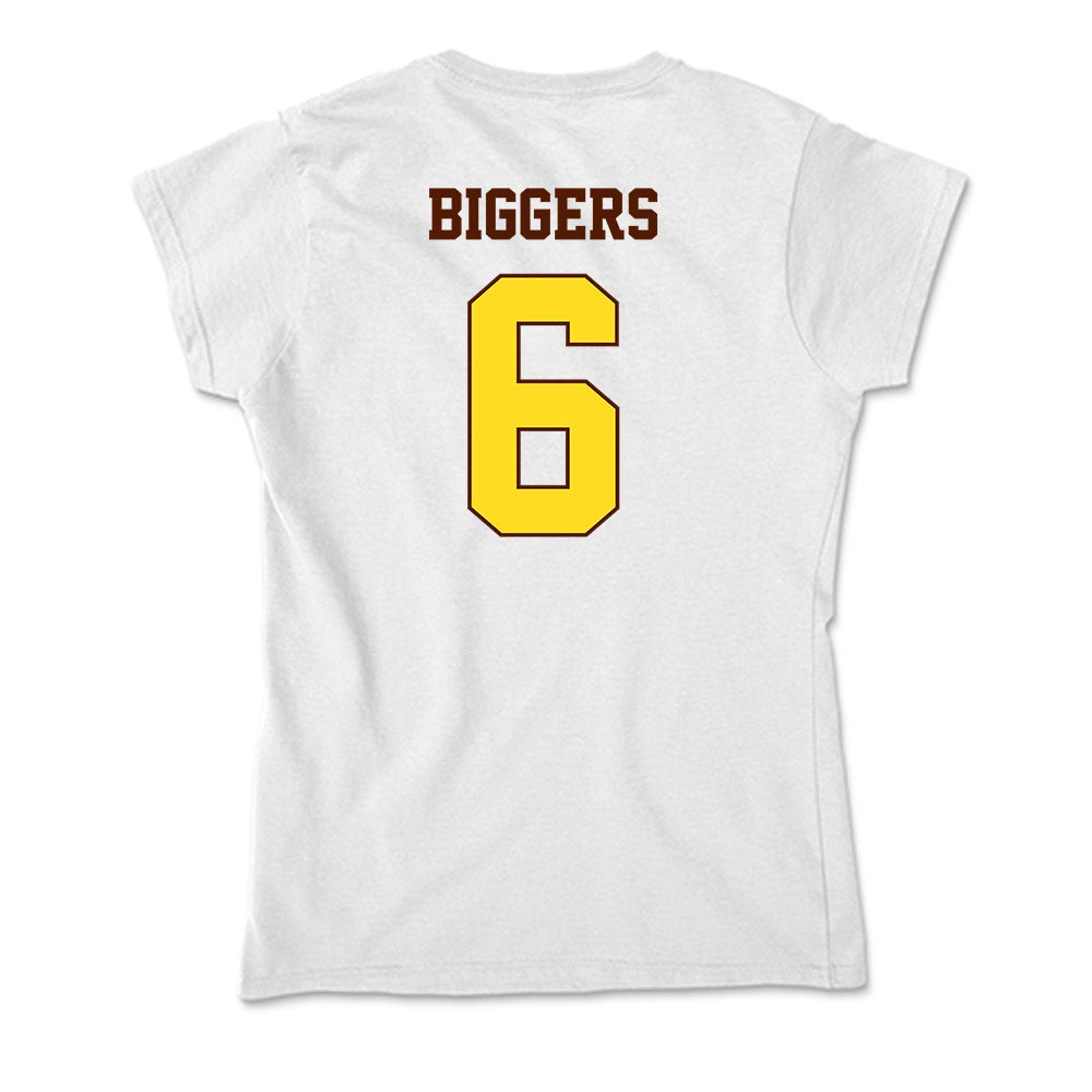 Western Michigan - NCAA Men's Soccer : Liam Biggers - Soft Style Women’s T-Shirt-1