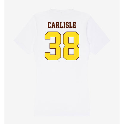 Western Michigan - NCAA Baseball : Sam Carlisle - Women's V-Neck T-Shirt-1
