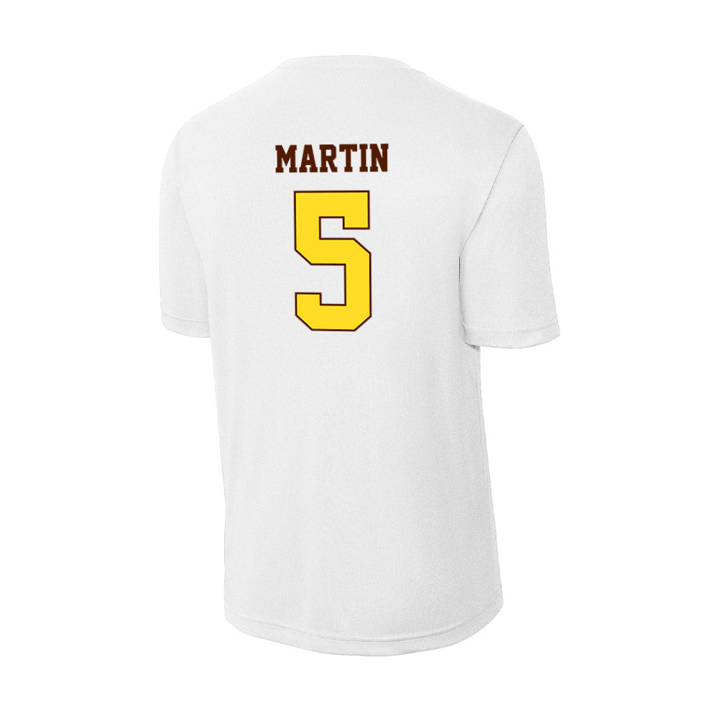 Western Michigan - NCAA Women's Soccer : Drew Martin - Activewear T-Shirt-1