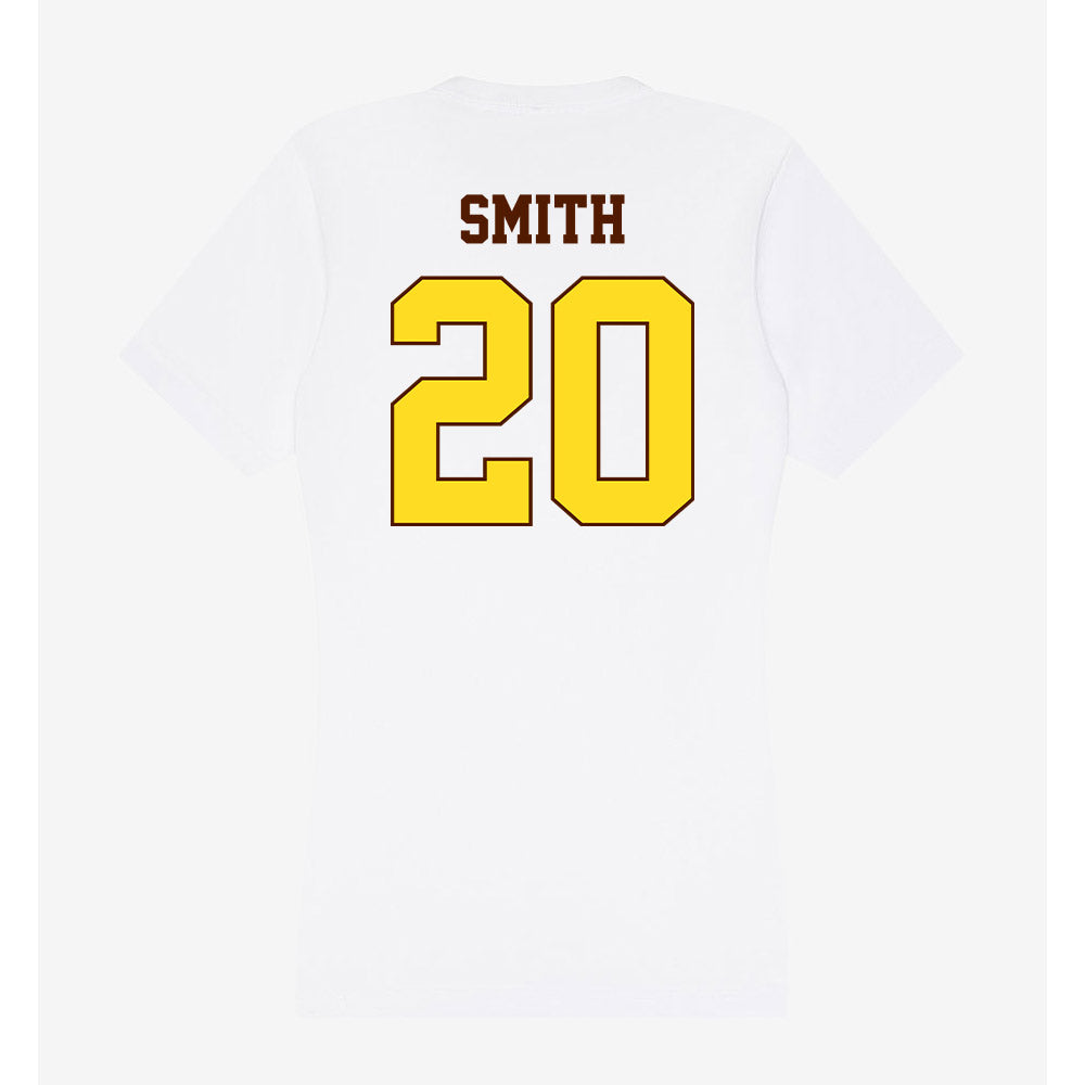 Western Michigan - NCAA Softball : Jordan Smith - Women's V-Neck T-Shirt-1