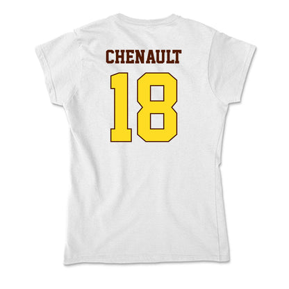 Western Michigan - NCAA Football : Aveion Chenault - Soft Style Women’s T-Shirt-1