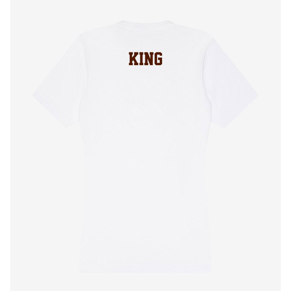 Western Michigan - NCAA Women's Gymnastics : Makenna King - Women's V-Neck T-Shirt-1