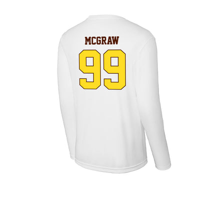 Western Michigan - NCAA Football : Rodney McGraw - Activewear Long Sleeve T-Shirt-1