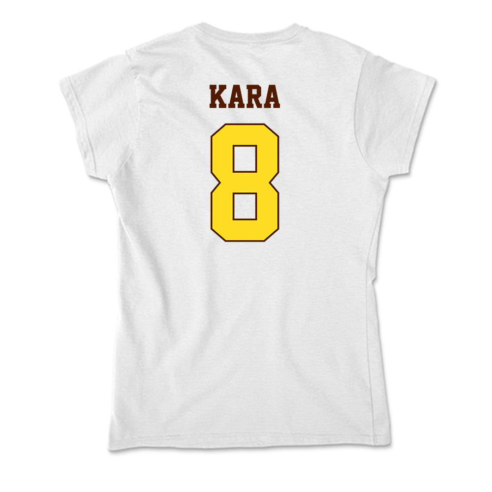 Western Michigan - NCAA Softball : Hailee Kara - Soft Style Women’s T-Shirt-1