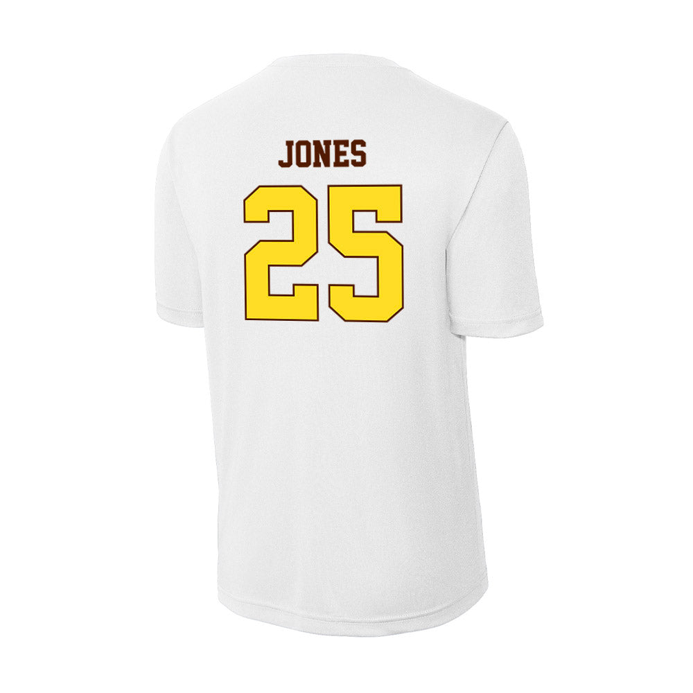 Western Michigan - NCAA Football : Justin Jones - Activewear T-Shirt-1