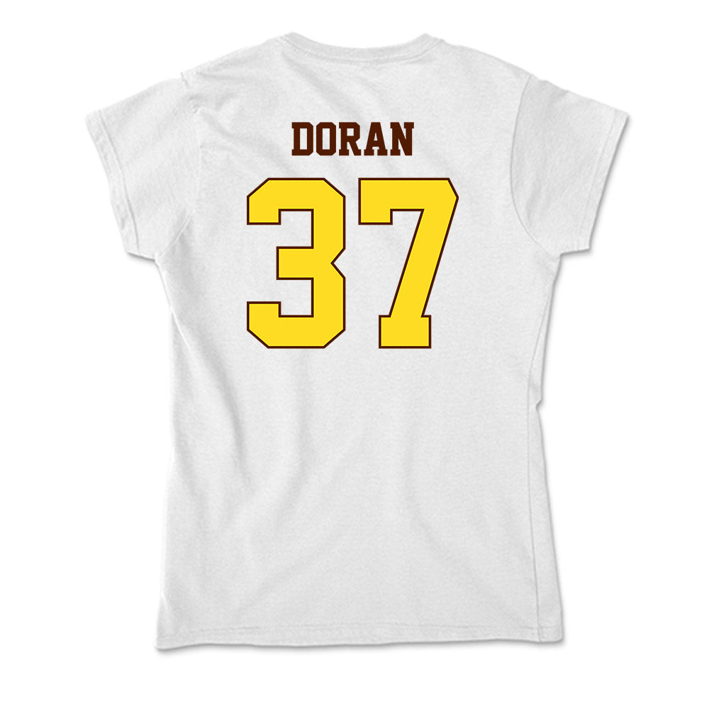 Western Michigan - NCAA Baseball : Turner Doran - Soft Style Women’s T-Shirt-1
