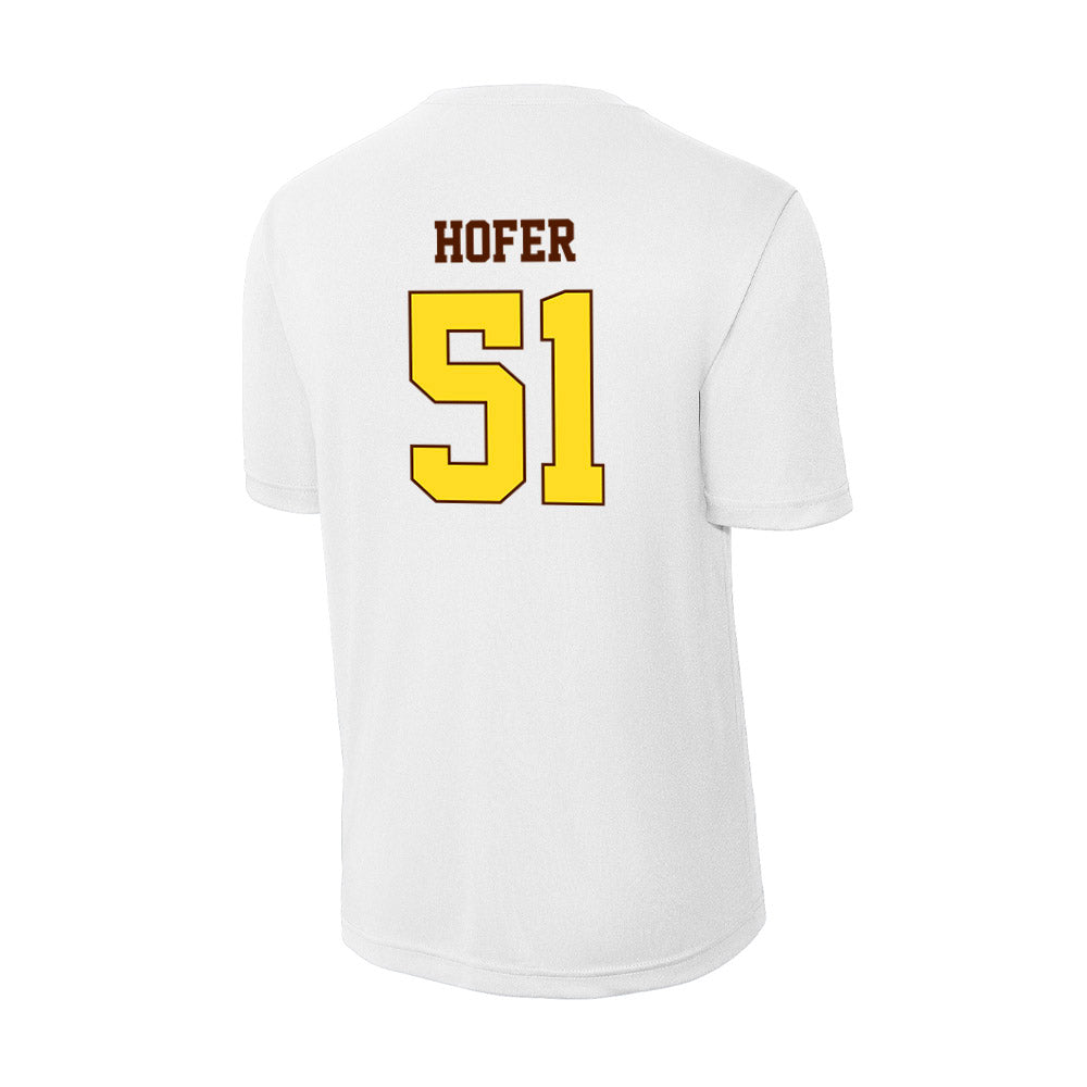 Western Michigan - NCAA Football : John Hofer - Activewear T-Shirt-1