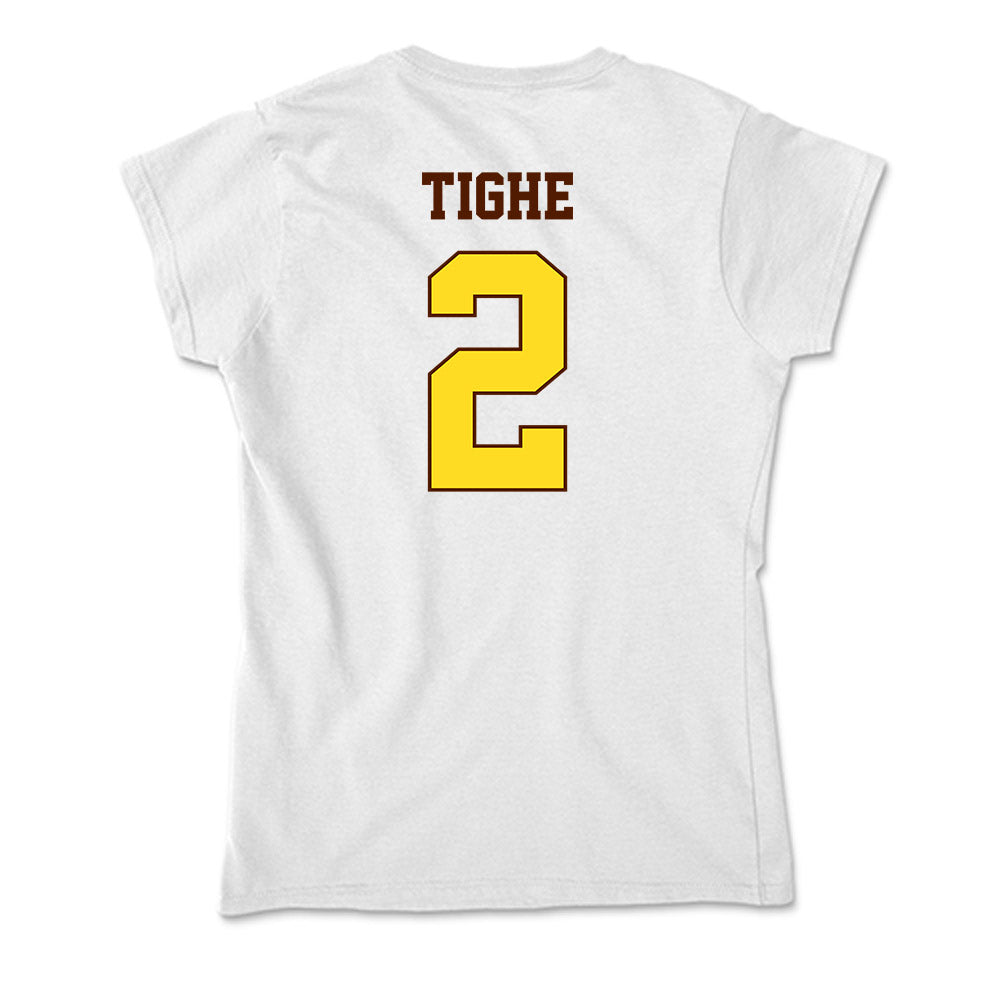 Western Michigan - NCAA Softball : Caitlin Tighe - Soft Style Women’s T-Shirt-1