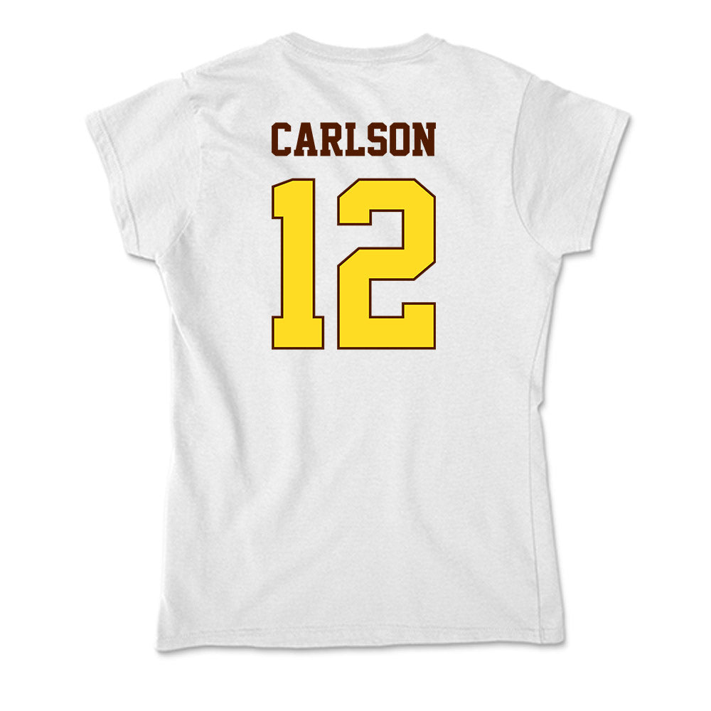 Western Michigan - NCAA Women's Basketball : Alli Carlson - Soft Style Women’s T-Shirt-1