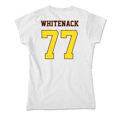 Western Michigan - NCAA Football : Hunter Whitenack - Soft Style Women’s T-Shirt-1