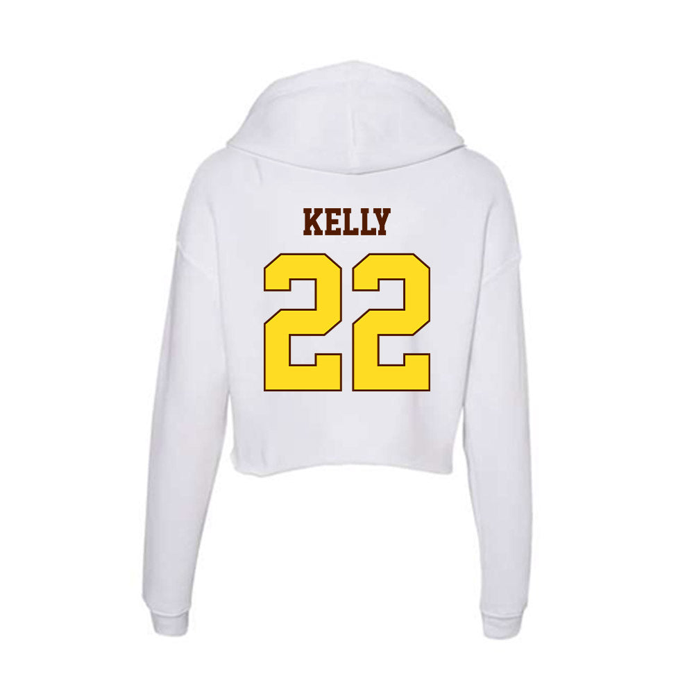 Western Michigan - NCAA Softball : Payton Kelly - Women's Crop Fleece Hoodie-1