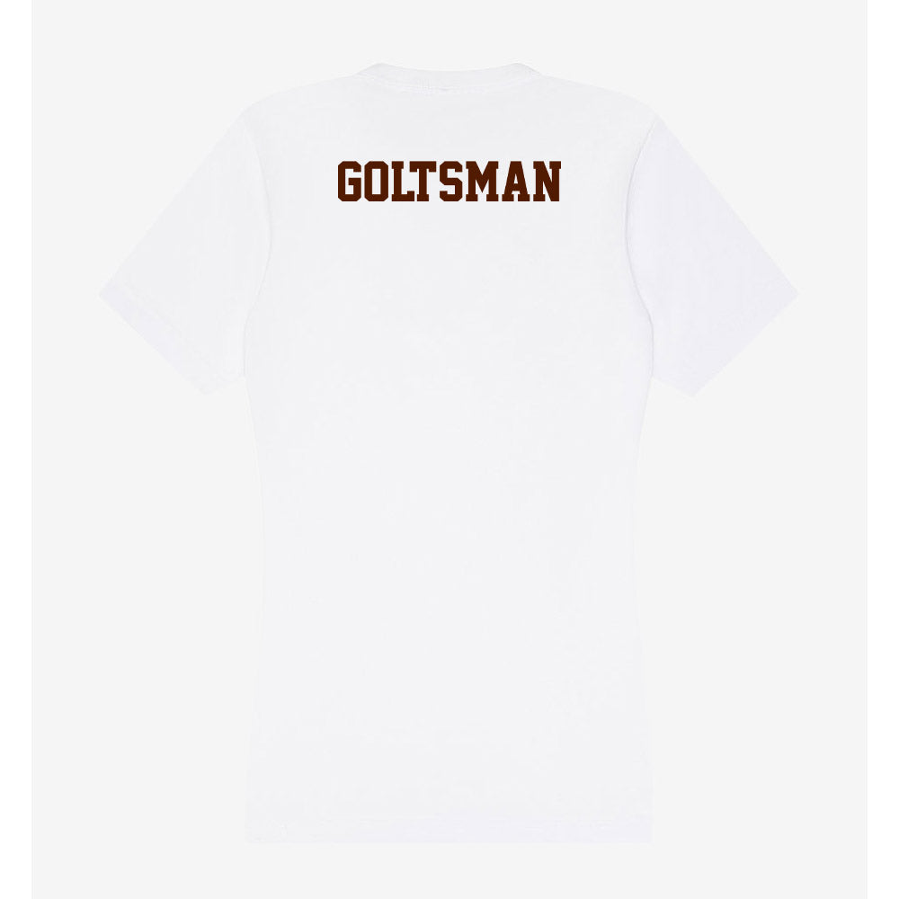 Western Michigan - NCAA Women's Gymnastics : Estee Goltsman - Women's V-Neck T-Shirt-1