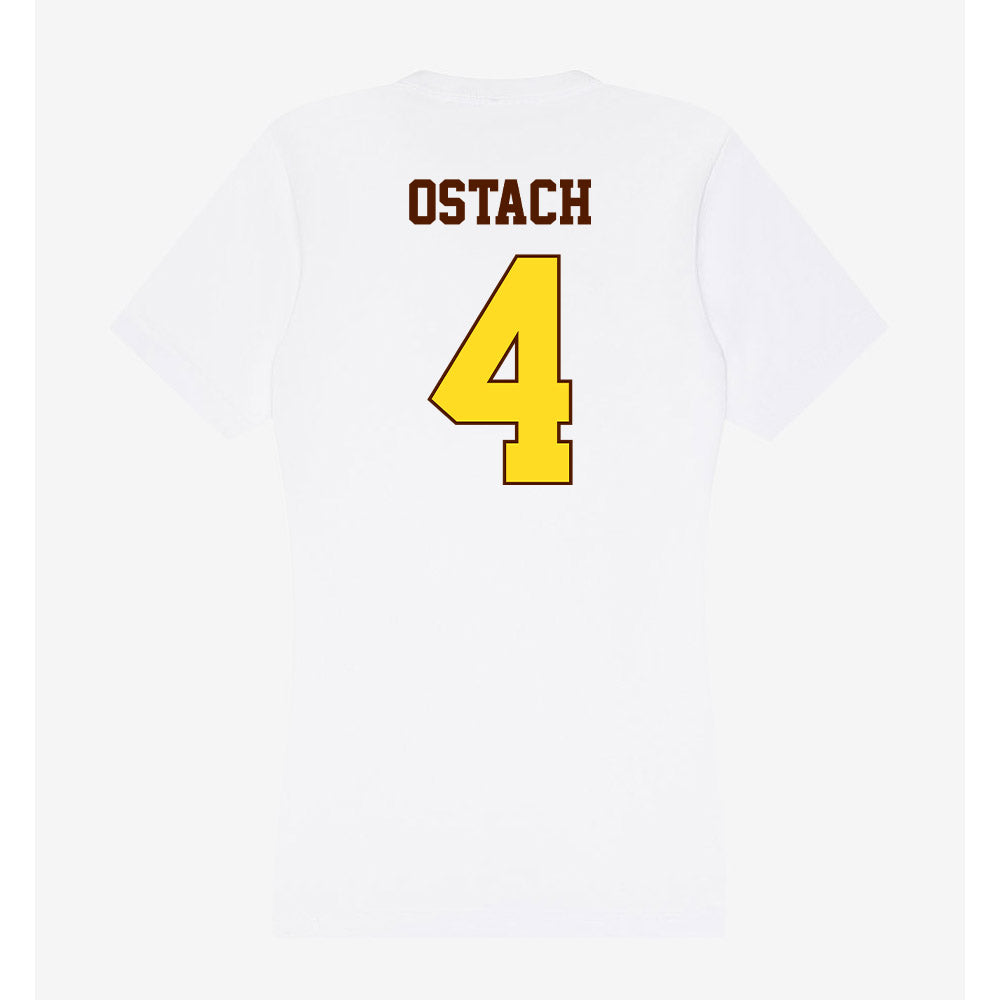 Western Michigan - NCAA Softball : Parker Ostach - Women's V-Neck T-Shirt-1