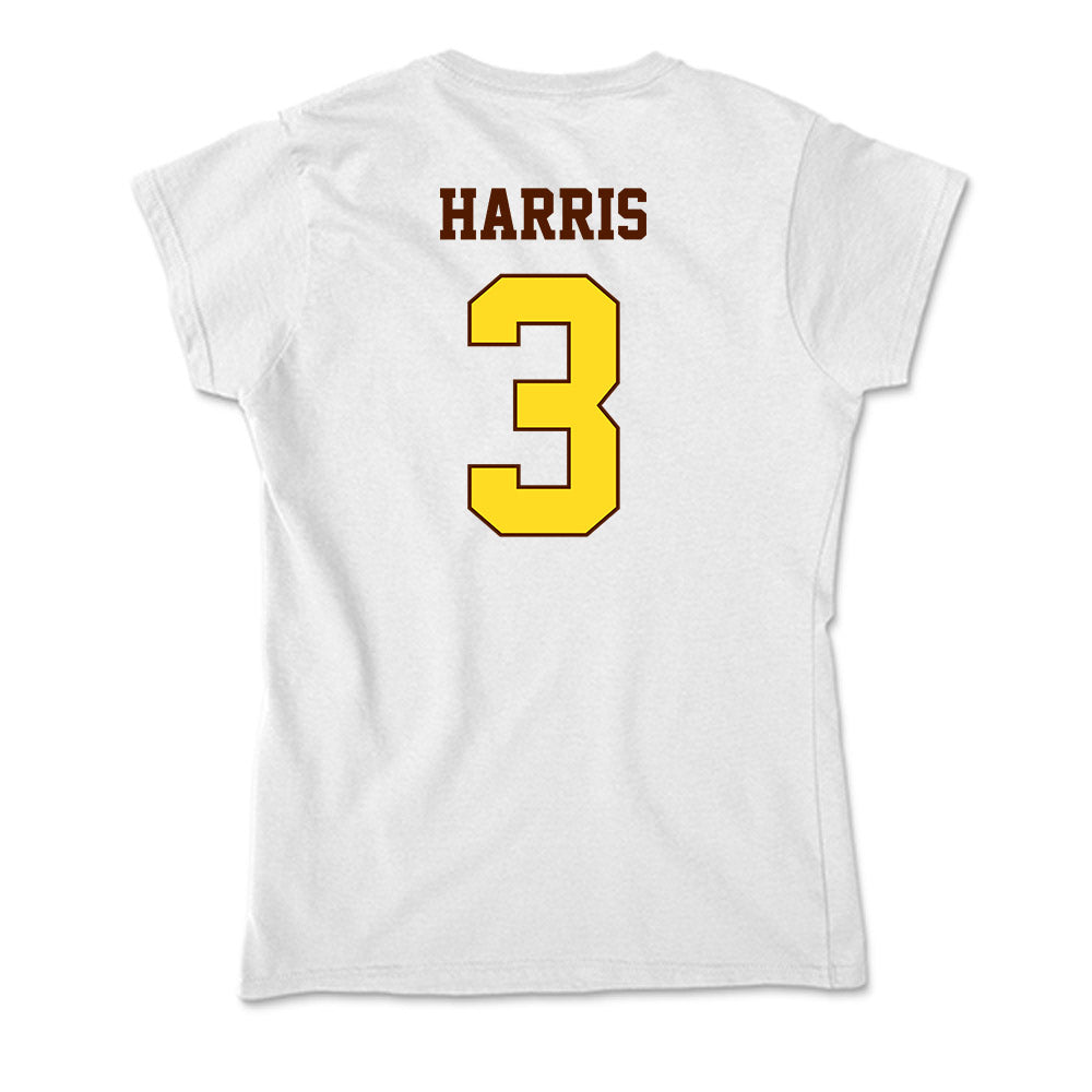 Western Michigan - NCAA Baseball : Julian Harris - Soft Style Women’s T-Shirt-1